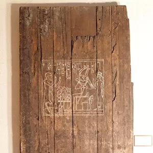 Wooden door from the tomb of Khonsuhotep New Kingdom, c. 1285 BC (wood)
