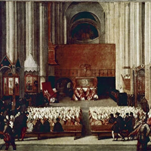 The World Council of Trent (oil on canvas, 16th century)