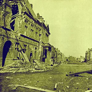 WW1: Peronne, Somme, After the German Retreat