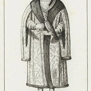XIII Siecle, Regne de Louis IX, Louis IX (engraving)