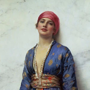 Yasemeen from the Arabian Nights (oil on canvas)
