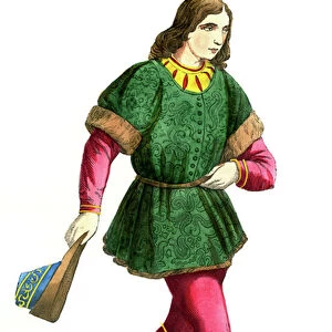 Young Italian - male costume of 15th century
