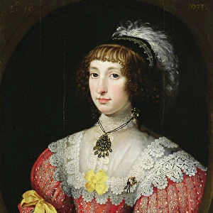 A young Lady with a Plumed Headdress, 1633 (oil on canvas)