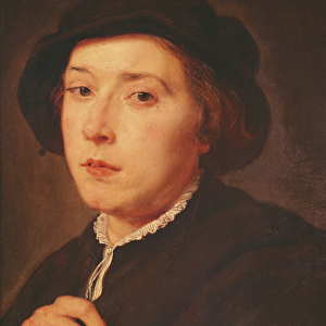 Young man with a black hat, 1615-18 (oil on canvas)