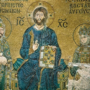 The Zoe Mosaic, Hagia Sophia, Istanbul, 11th century CE (mosaic)