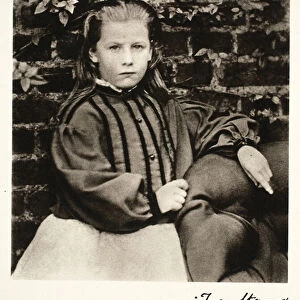 Zoe Strong, 10th October 1863 (sepia photo)