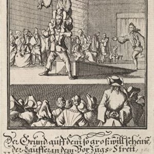 Acrobat, Caspar Luyken, Anonymous, 1711