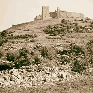 Ajlun District Kalaat Er-Rabad west 1920 Jordan