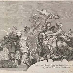 allegorical composition Charity prisoners chains