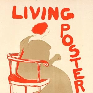 American poster for the Living Posters (Posters vivants). Frank S. Hazenplug, 1873 - 1931