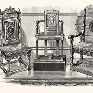 Anne Boleyns Chair; Shakespeares Chair; Theodore Hooks Chair, Uk, Britain