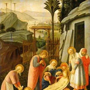 Attributed to Fra Angelico (Italian, c. 1395-1455), The Entombment of Christ, c. 1450