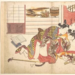Bedroom Scene Edo period 1615-1868 ca 1739
