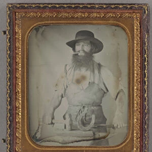 Blacksmith American 1858 Daguerreotype