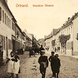 Buildings Ortrand Shops Brandenburg 1906 Dresdner StraBe