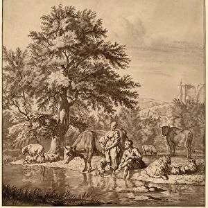 Cornelis Ploos van Amstel after Adriaen van de Velde (Dutch, 1726 - 1798), Shepherd