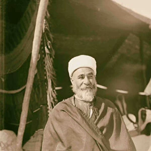 Druze sheikh 1900 Middle East