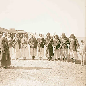 Druze Sheikh el Atrash warriors 1898 Middle East
