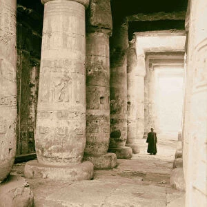 Egyptian views Abydos First hypostyle hall Temple