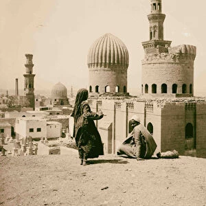 Egyptian views Cairo Masr Tombs Mameluks 1900