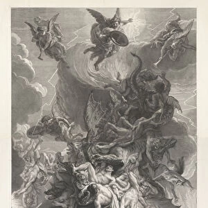 Fall Rebel Angels Loir Alexis 1640-1713 Le Brun