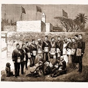 The First Masonic Lodge in Morocco, 1883