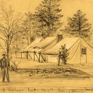 Genl. J. Hooker s. Tent Hdqts. Army of Potomac, 1863 ca