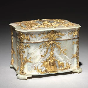 Gold Mother--Pearl Box 1765 Austria Vienna 18th century