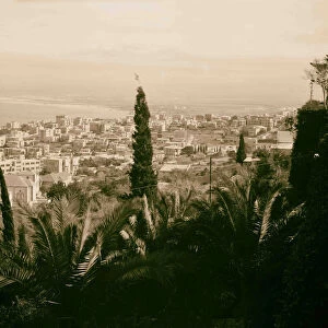 Haifa environs Haifa panorama section I View