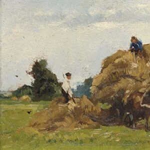 Hay wagon, Willem de Zwart, 1885 - 1931