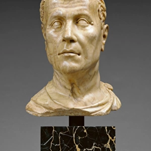 Head of a Man (possibly a portrait of Cicero, 106 - 43 B. C. )