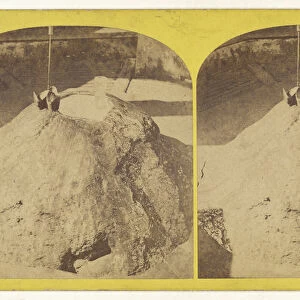 High Rock Saratoga American 1870 Albumen silver print