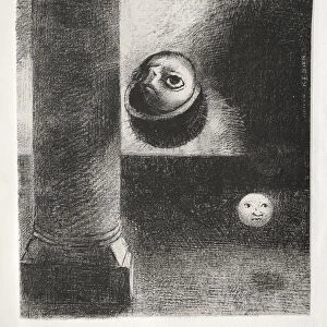 Homage Goya Embryonic Beings 1885 Odilon Redon