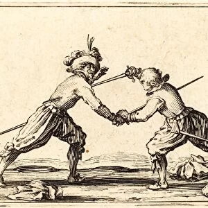 Jacques Callot, French (1592-1635), Duel with Swords, c. 1622, etching
