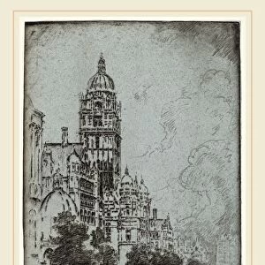 Joseph Pennell, Magnificent Kensington, American, 1857-1926, 1904, etching