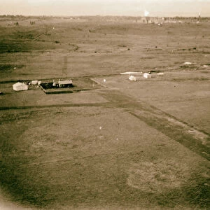 Kenya Colony Nairobi Air view Nairobi landing
