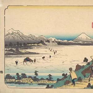 Lake Suwa Shiojiri Pass Edo period 1615-1868