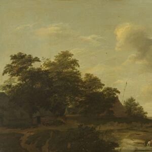 Landscape with a Farm, Jan Vermeer van Haarlem (I), 1648