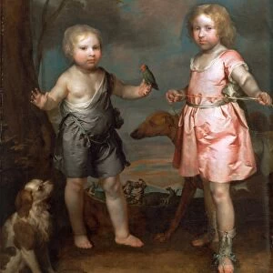 Lord John Hay and Charles, Master of Yester (later 3rd Marquis of Tweeddale), Gilbert Soest