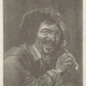 Man with a Pipe, Jan van der Bruggen, Jan Verkolje I Petrus Staverenus, 1659-1740
