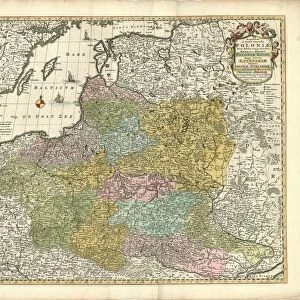 Map ReipublicA┼á et status generalis PoloniA┼á nova tabula