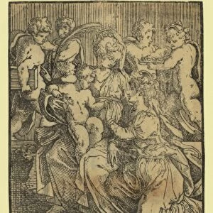 The marriage of St. Catherine, between ca