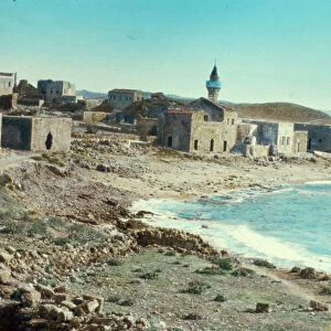 Mediterranean coast southward Caesarea village