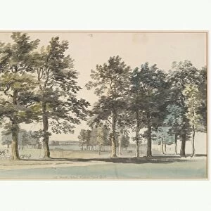 Moat Island Windsor Great Park 1754-55 Watercolor