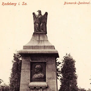 Monuments memorials Otto von Bismarck Radeberg
