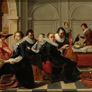 Musical Party, copy after Willem Cornelisz. Duyster, after 1700