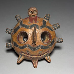 Oculate Mask 300 BC-AD 1 Peru South Coast Paracas