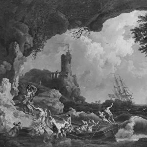 Pierre-Jacques Volaire Shipwreck painting 1756