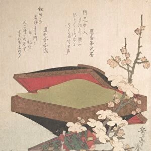 Plum Blossoms Cake-Box Edo period 1615-1868