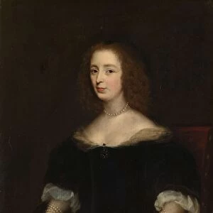 Portrait Anna van den Corput 1599-1645 Wife Jacob de Witt